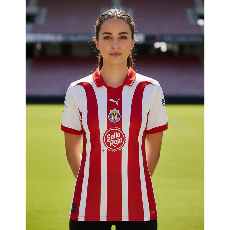Jersey Playera Mujer Puma Chivas Guadalajara Liga Femenil