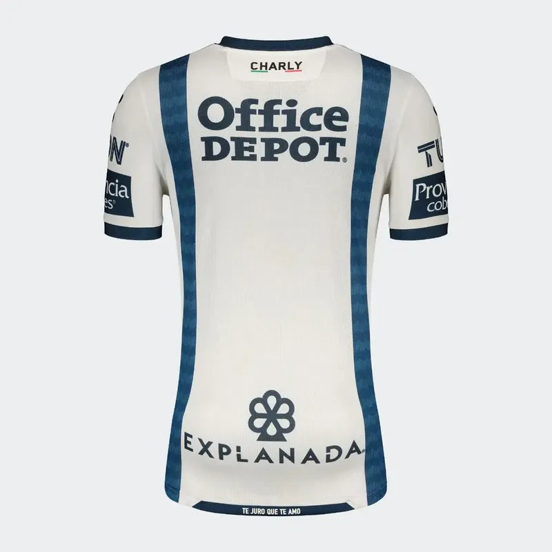 Jersey Playera Charly Del Pachuca De Local Blanco De Local