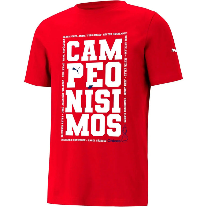 Playera Puma Chivas Del Guadalajara  Campeonísimo Leyendas