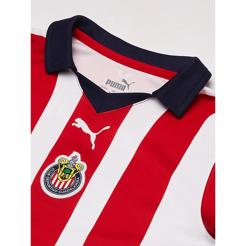 Jersey Puma Chivas De Guadalajara Local Para Niños
