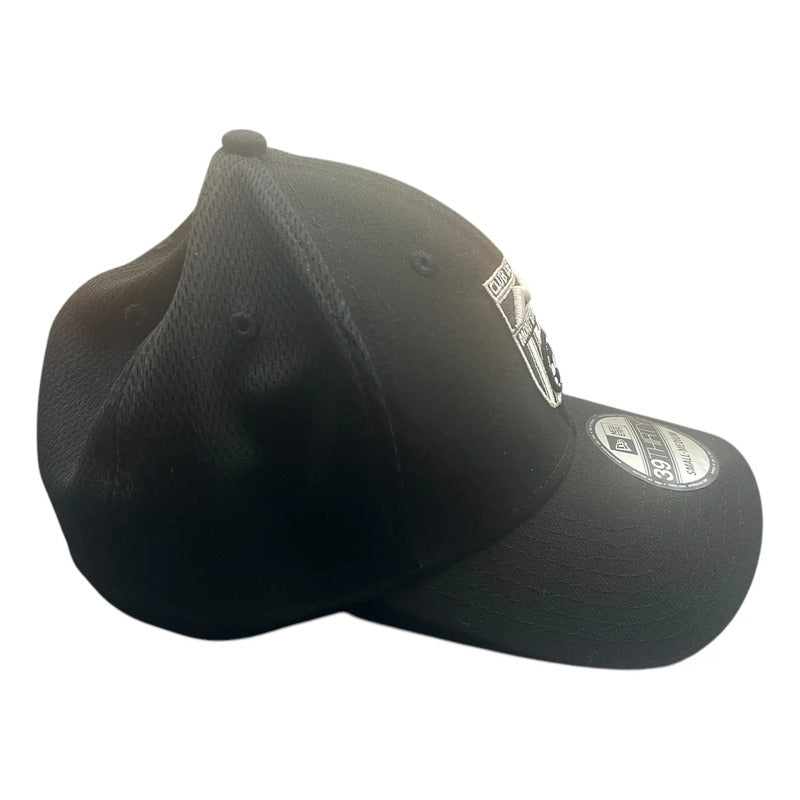 Gorra Cachucha Cerrada New Era De Rayados De Monterrey Retro Negro Small-medium