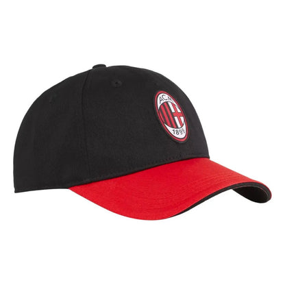 Gorra Cachucha Puma Del Milan De Italia Fan Cap Negro Unitalla (correa Ajustable)