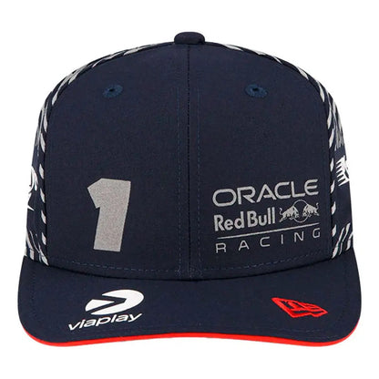 Gorra Cachucha  Red Bull Max Verstappen Las Vegas Formula 1 Azul Oscuro Small-medium (correa Ajustable)