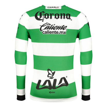 Jersey Playera Charly Del Santos Laguna De Manga Larga Local