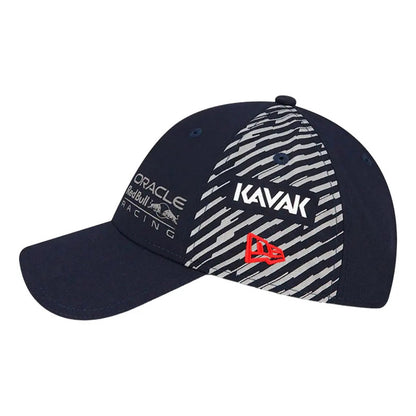 Gorra Cachucha  Red Bull Checo Perez  Las Vegas Formula 1 F1 Azul Oscuro Unitalla (correa Ajustable)