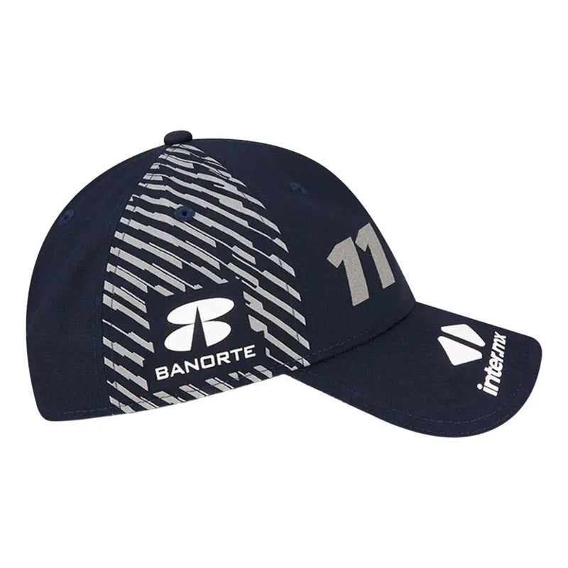 Gorra Cachucha  Red Bull Checo Perez  Las Vegas Formula 1 F1 Azul Oscuro Unitalla (correa Ajustable)