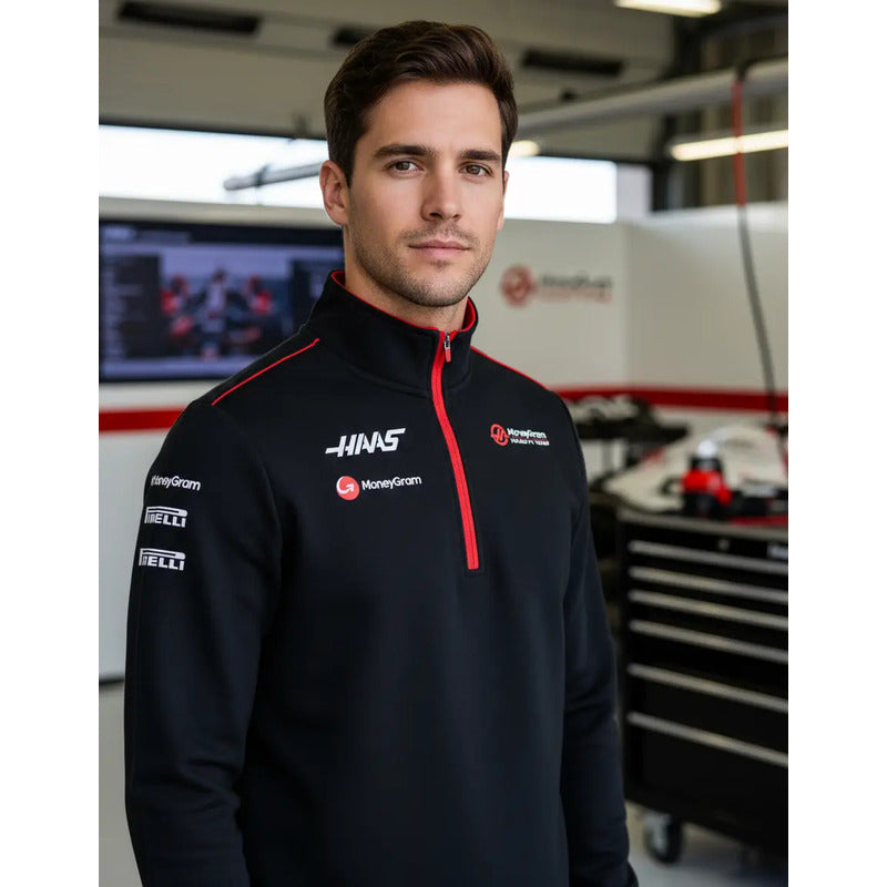 Sudadera Tricorp Oficial Del Equipo Haas De Formula 1 F1
