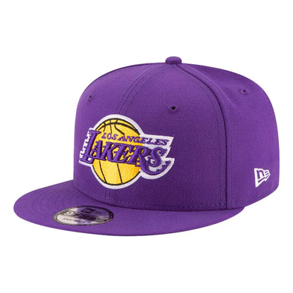 Gorra Cachucha New Era De  Los Angeles Lakers Nba Prpl Lila (correa Ajustable) Lisa