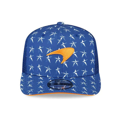 Gorra Cachucha New Era Mclaren Edición Especial De Austin F1 Azul Small-medium (correa Ajustable)