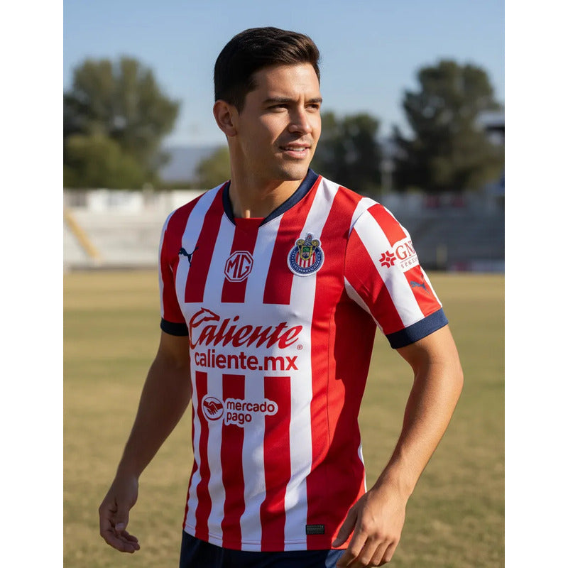 Jersey Playera Puma De Chivas Del Guadalajara Local Nuevo M