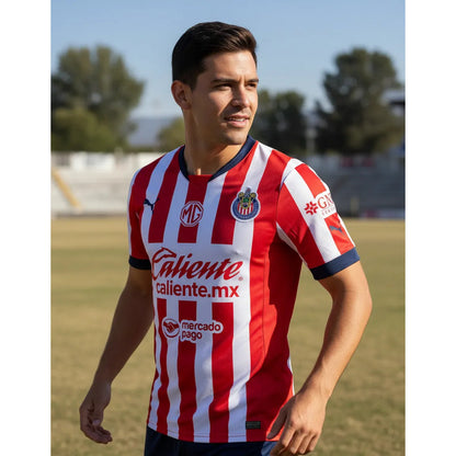 Jersey Playera Puma De Chivas Del Guadalajara Local Nuevo M