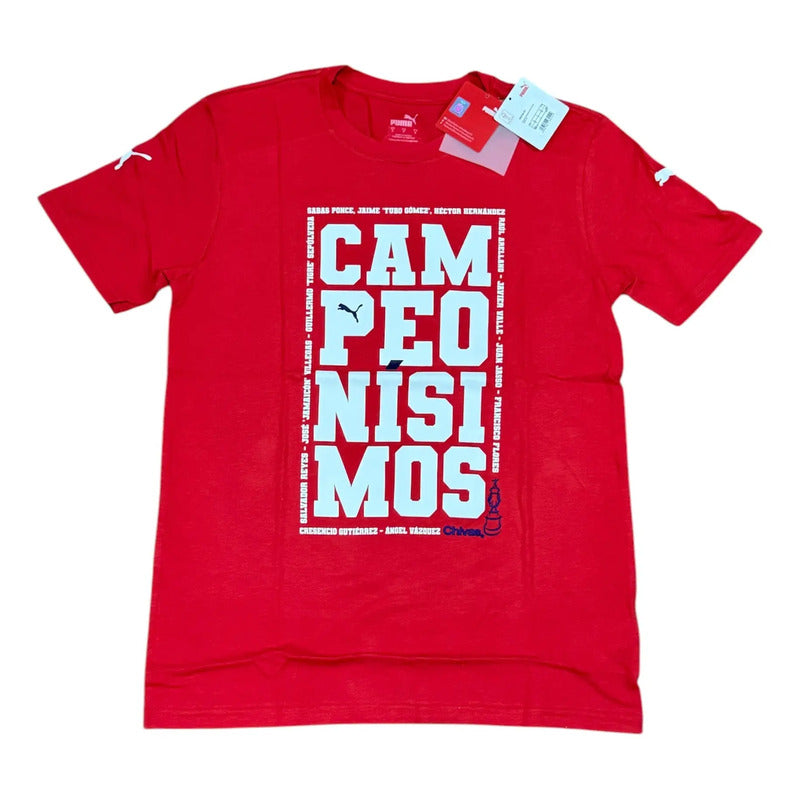 Playera Puma Chivas Del Guadalajara  Campeonísimo Leyendas