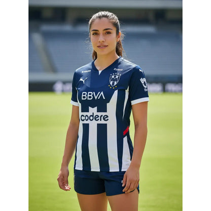 Jersey Puma De Rayados De Monterrey De Local Para Dama Mujer