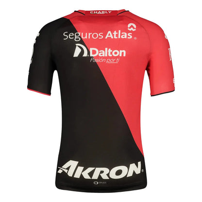 Jersey Playera Charly De Los Rojinegros Del Atlas De Local.
