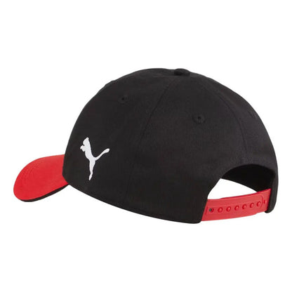 Gorra Cachucha Puma Del Milan De Italia Fan Cap Negro Unitalla (correa Ajustable)