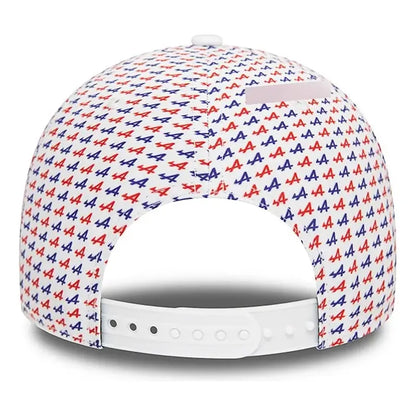 Gorra Cachucha New Era Formula1  Alpine Edición Belgica Blanco Unitalla (correa Ajustable)