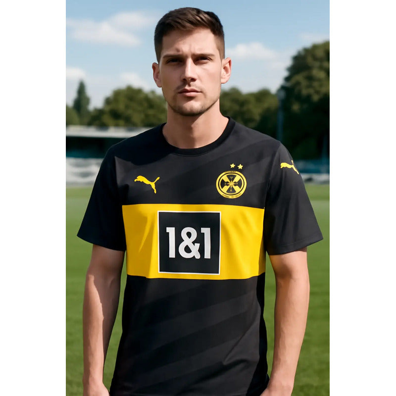 Jersey Puma De Borusia Dortmund De Visitante Black.