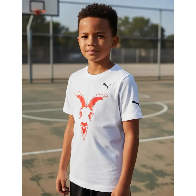 Playera T-shirt Puma De Chivas Del Guadalajara Para Niños