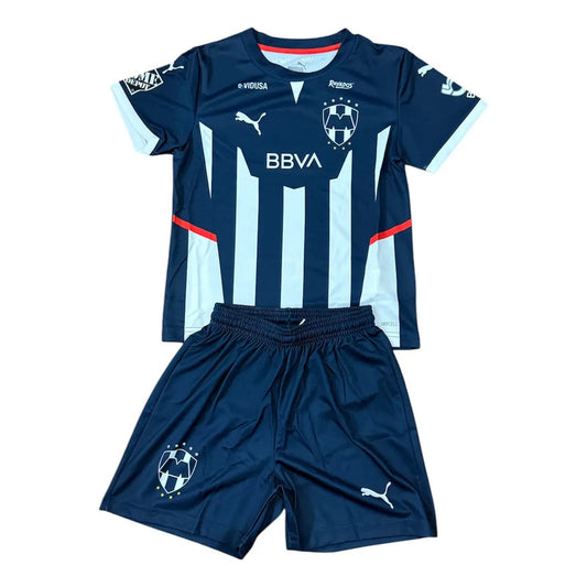 Kit Conjunto Puma De Rayados De Monterrey Para Niños