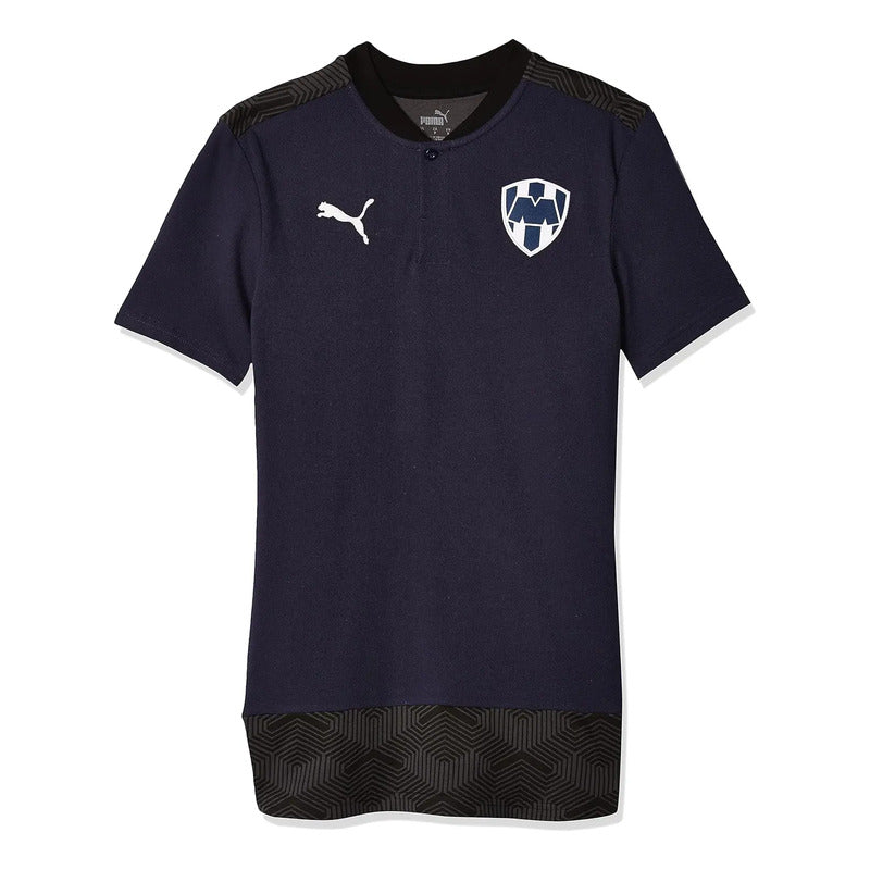 Jersey Playera Puma Entrenamiento Rayados De Monterrey Blue
