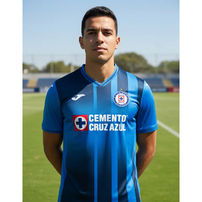 Jersey Playera Joma De La Maquina Del Cruz Azul  Local  2020