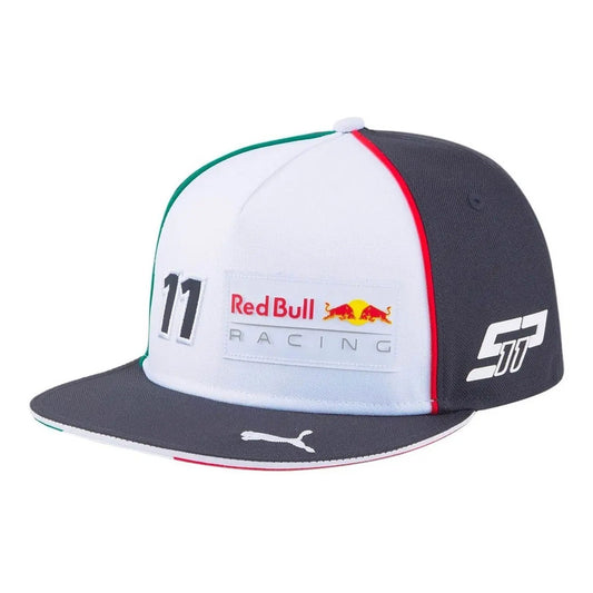 Gorra Cachucha Puma De Red Bull De Checo Perez Formula 1 F1 Azul Marino Unitalla (correa Ajustable)