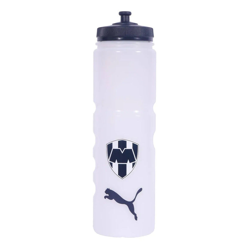 Botella Para Agua Puma 750ml Rayados Monterrey Blanco/azul Blanco/negro