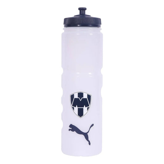 Botella Para Agua Puma 750ml Rayados Monterrey Blanco/azul Blanco/negro