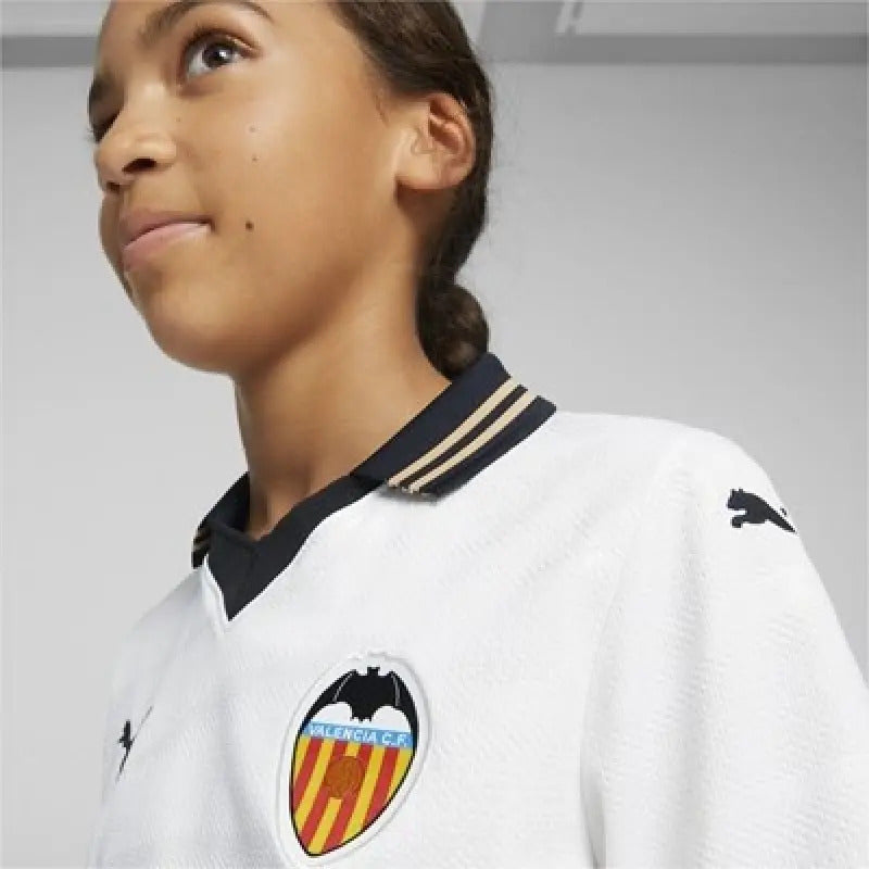 Jersey Playera Puma Del Valencia Para Niños De Local