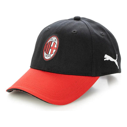 Gorra Cachucha Puma Del Milan De Italia Fan Cap Negro Unitalla (correa Ajustable)