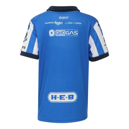Jersey Playera Rayados De Monterrey Para Niños De Local 2025