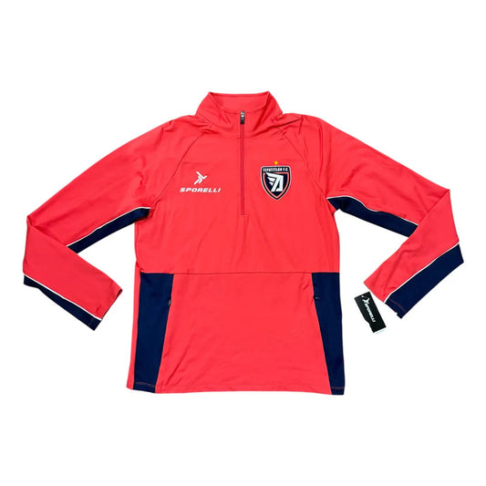 Sudadera Sporelli De Los Alteños De Tepatitlan Rd Chica Rojo