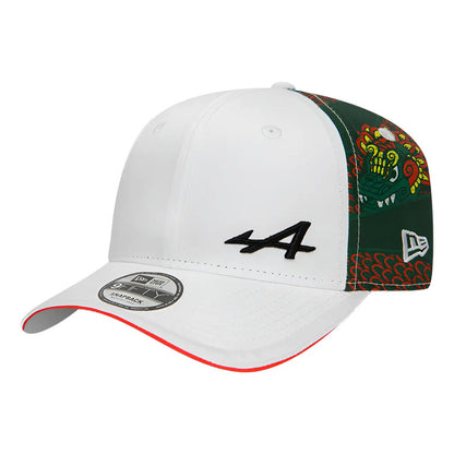 Gorra Cachucha New Era Formula 1 F1 De Alpine Edicion Mexico Blanco Unitalla (correa Ajustable)
