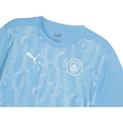 Jersey Playera Entrenamiento Del Manchester City Premacth Ss