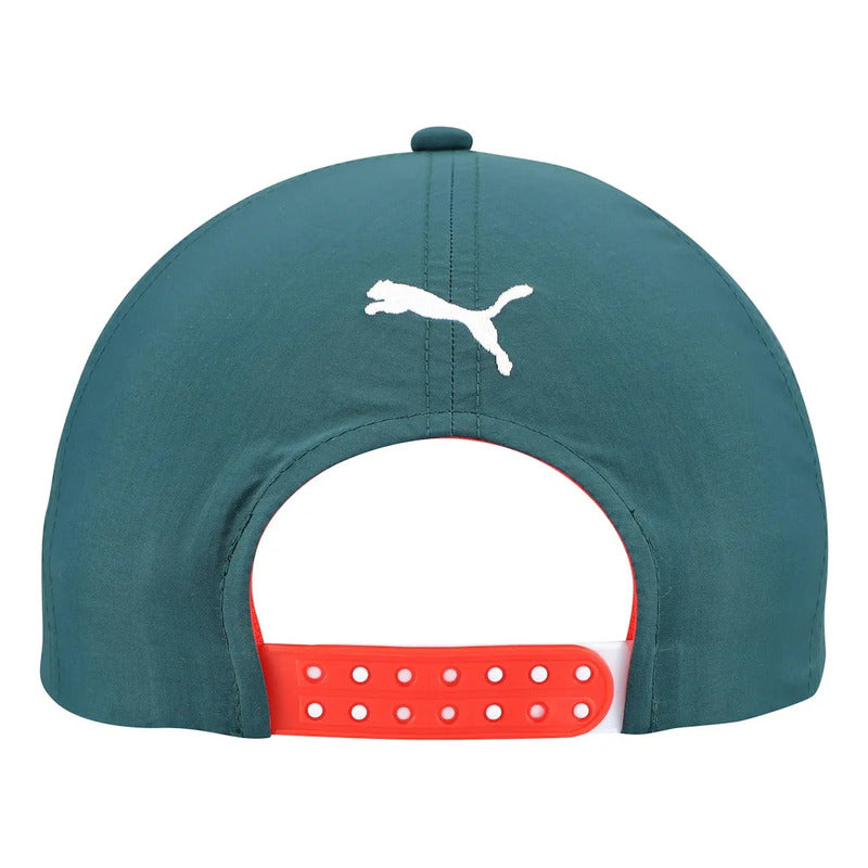 Gorra Cachucha Puma Del Gran  Premio Italia Monza Formula 1 Verde Unica Liso