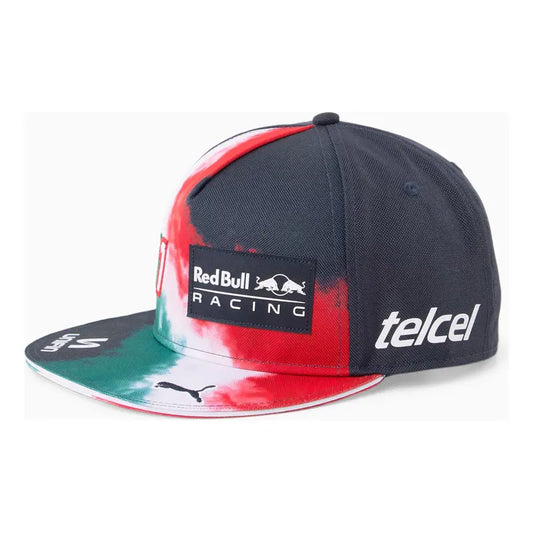 Gorra Cachucha Puma De Checo Perez Red Bull Juvenil F1 Azul Marino Unitalla Juvenil (correa Ajustable)