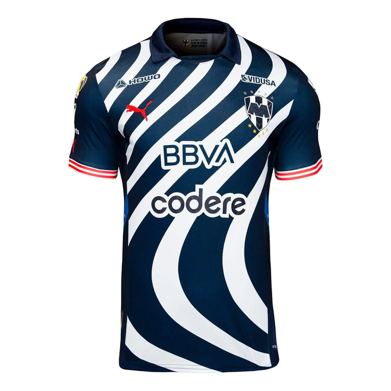 Jersey Playera Puma De Monterrey Leagues Cup Version Jugador Azul Extra Small (xs)