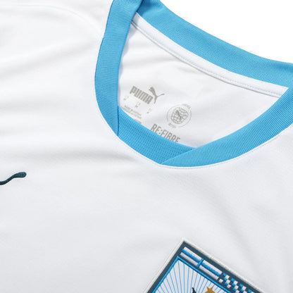 Jersey Playera Puma De Local Del Marsella De Francia Hombre Blanco Small (s)