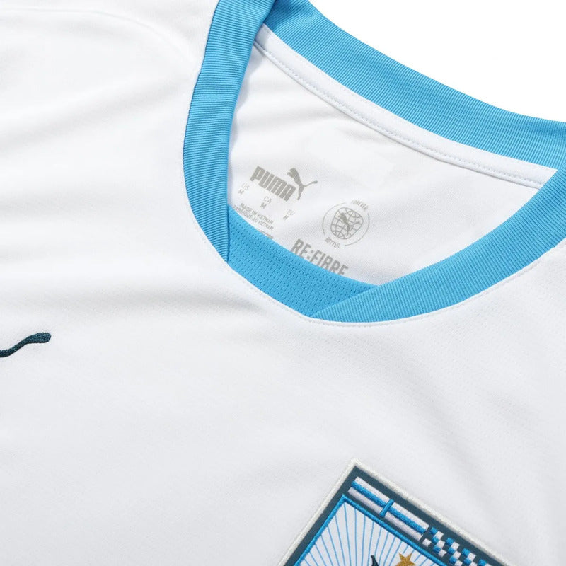 Jersey Playera Puma De Local Del Marsella De Francia Hombre Blanco Mediana