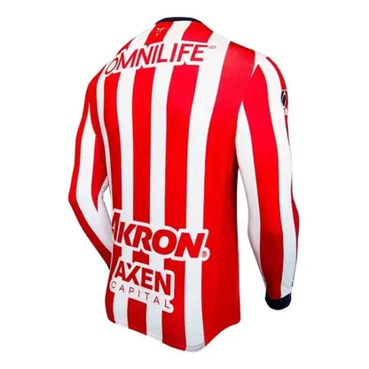 Jersey Playera Puma De Chivas Manga Larga Version Jugador