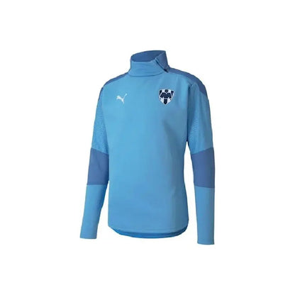 Sudadera Puma De Rayados De Monterrey Training Fleece Lb Azul Claro Pequeño (s)