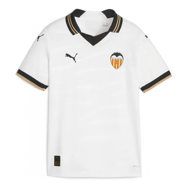 Jersey Playera Puma Del Valencia Para Niños De Local