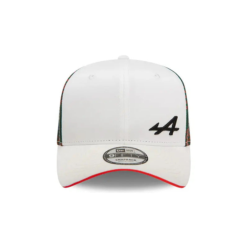 Gorra Cachucha New Era Formula 1 F1 De Alpine Edicion Mexico Blanco Unitalla (correa Ajustable)