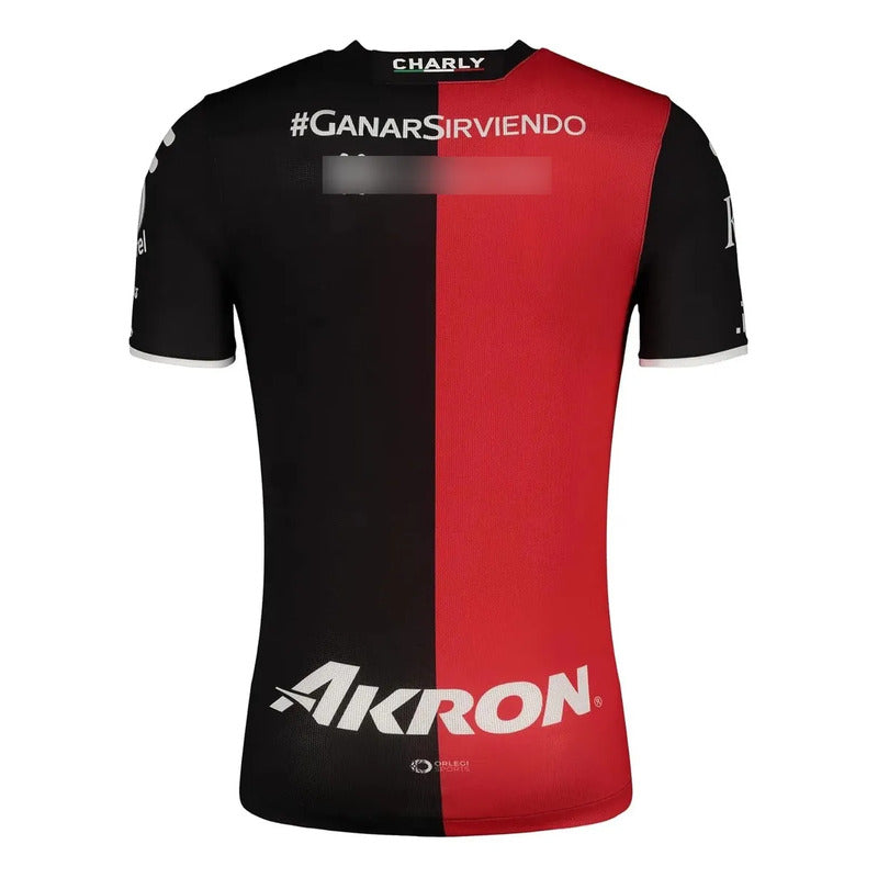 Jersey Playera Charly De Atlas 22-23 Bicampeon De Local