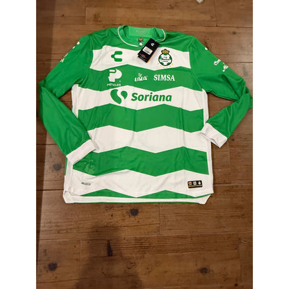 Jersey Playera Charly  Santos Laguna De Manga Larga Local 24