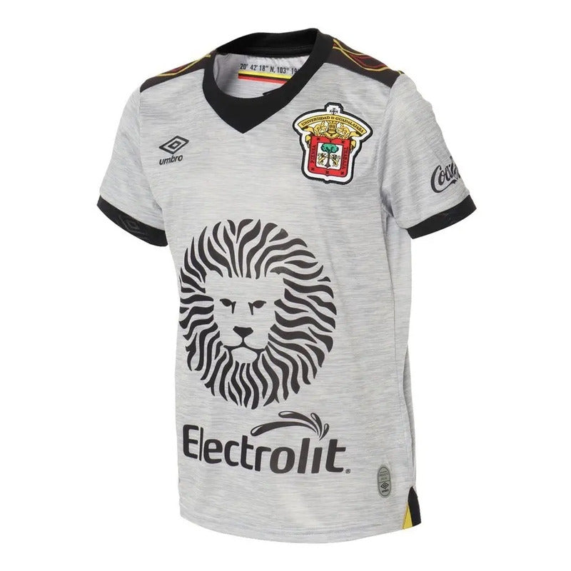 Jersey Umbro Udg Leones Negros Gris 45 Aniversario Para Niño