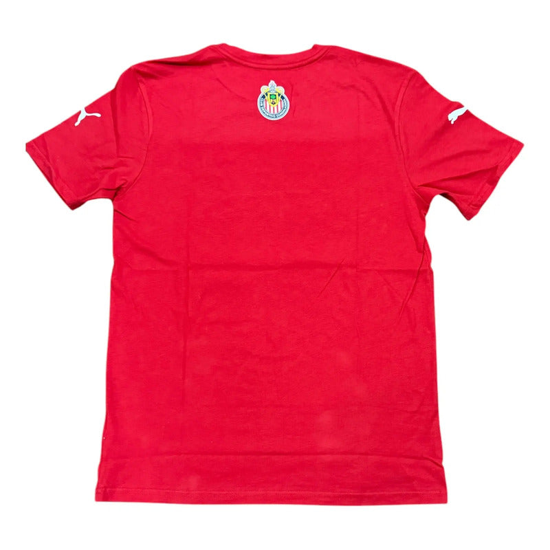 Playera Puma Chivas Del Guadalajara  Campeonísimo Escudo