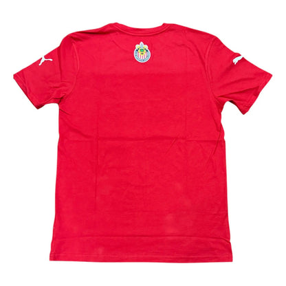 Playera Puma Chivas Del Guadalajara  Campeonísimo Escudo