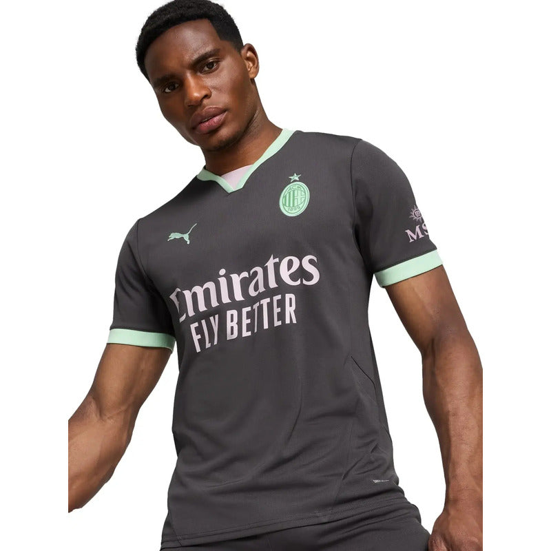 Jersey Puma Del Milan De Italia Visitante Mod 754428 10