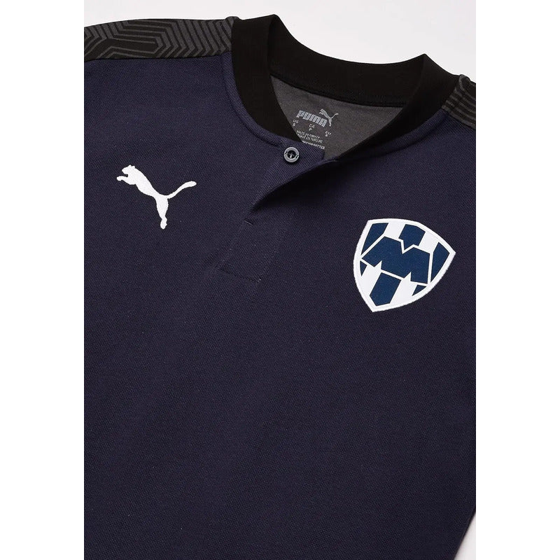 Jersey Playera Puma Entrenamiento Rayados De Monterrey Blue